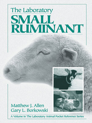 cover image of The Laboratory Small Ruminant